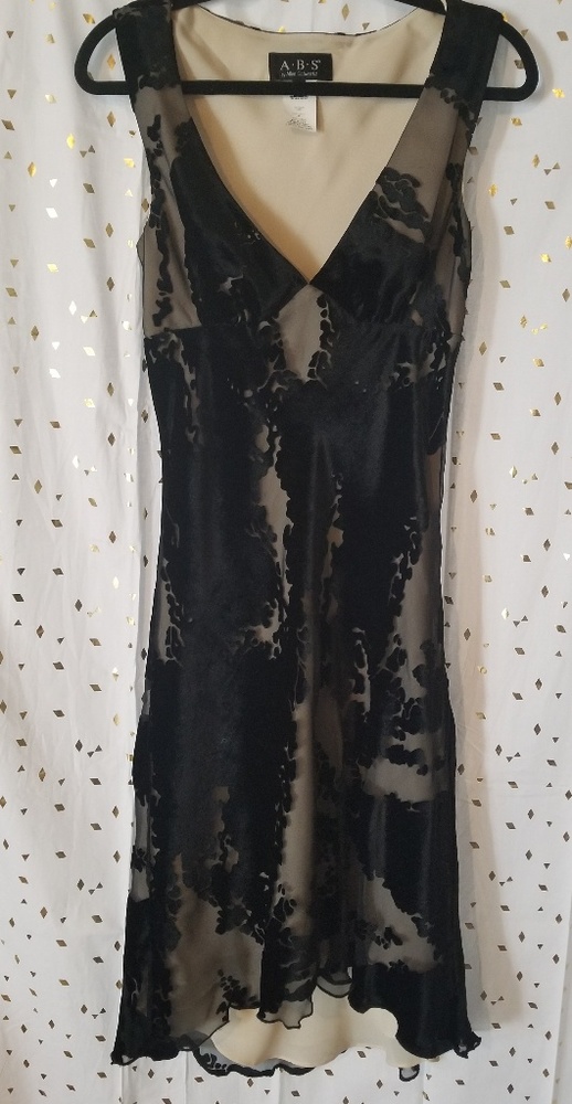Allen Schwartz maxi black & tan